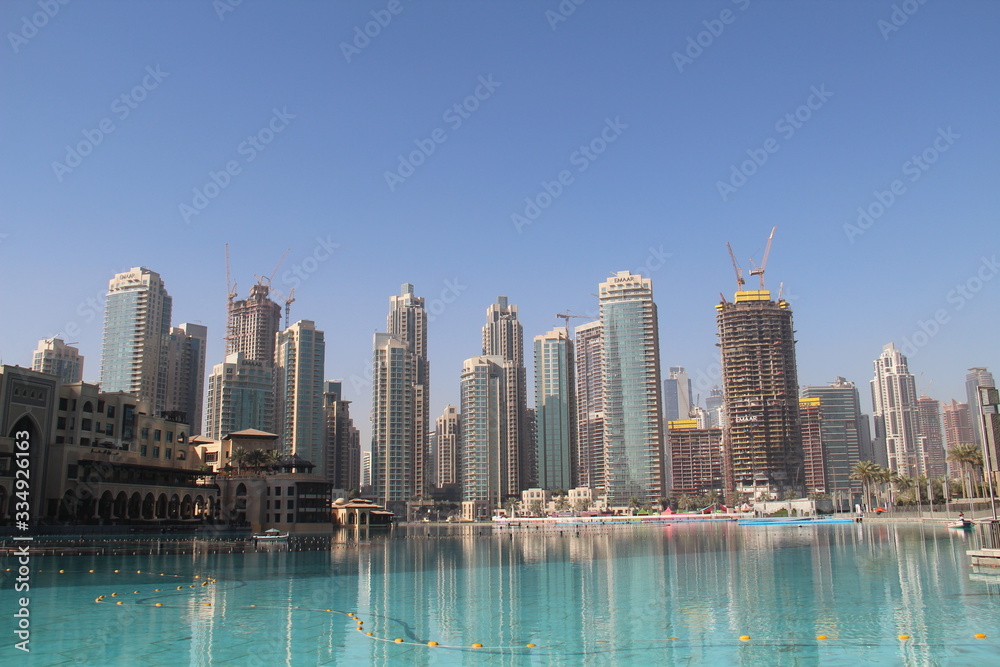 Obraz premium Dubai, vue du dubai mall