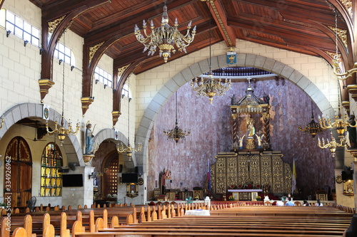 Liebfrauenbasilika Innenansicht, Agoo, La Union, Philippinen
