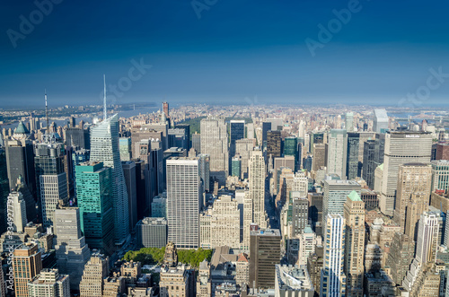 New York City skyline  USA