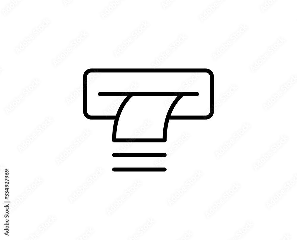 Finance line icon Finance line icon