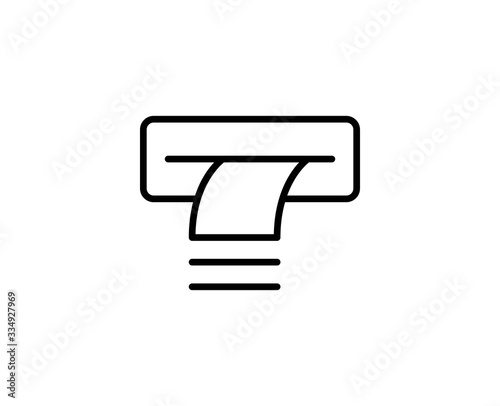 Finance line icon