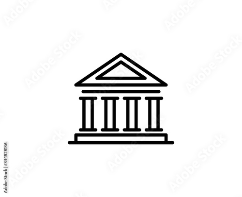 Finance line icon