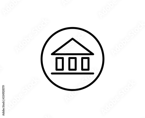 Finance line icon
