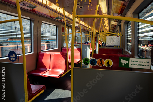 Metro station in Vienna