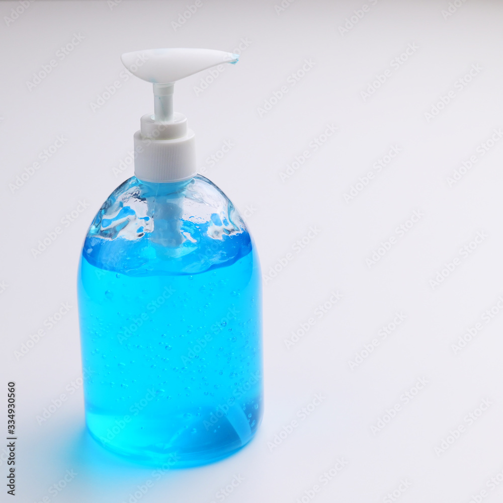 clean alcohol gel medical on white background clean alcohol gel medical on white background