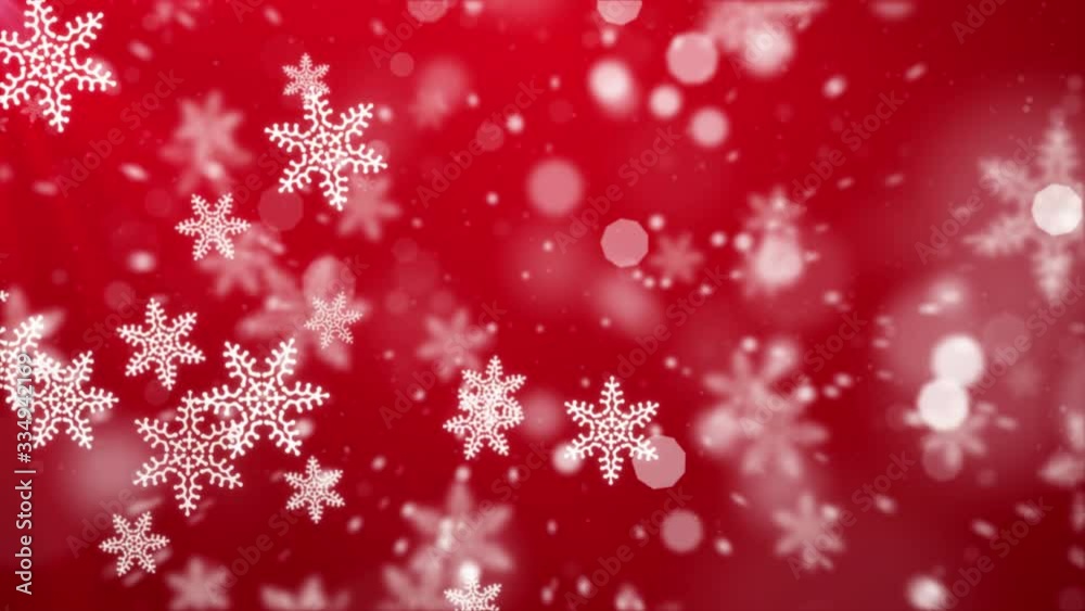 Red Abstract Falling snow flakes Snowflakes Particles 4K Loop Animation Background.winter clean bright glitter dust bokeh. Merry Christmas, New year, Wedding, Celebration, greetings Red Abstract Falling snow flakes Snowflakes Particles 4K Loop Animation Background.winter clean bright glitter dust bokeh. Merry Christmas, New year, Wedding, Celebration, greetings