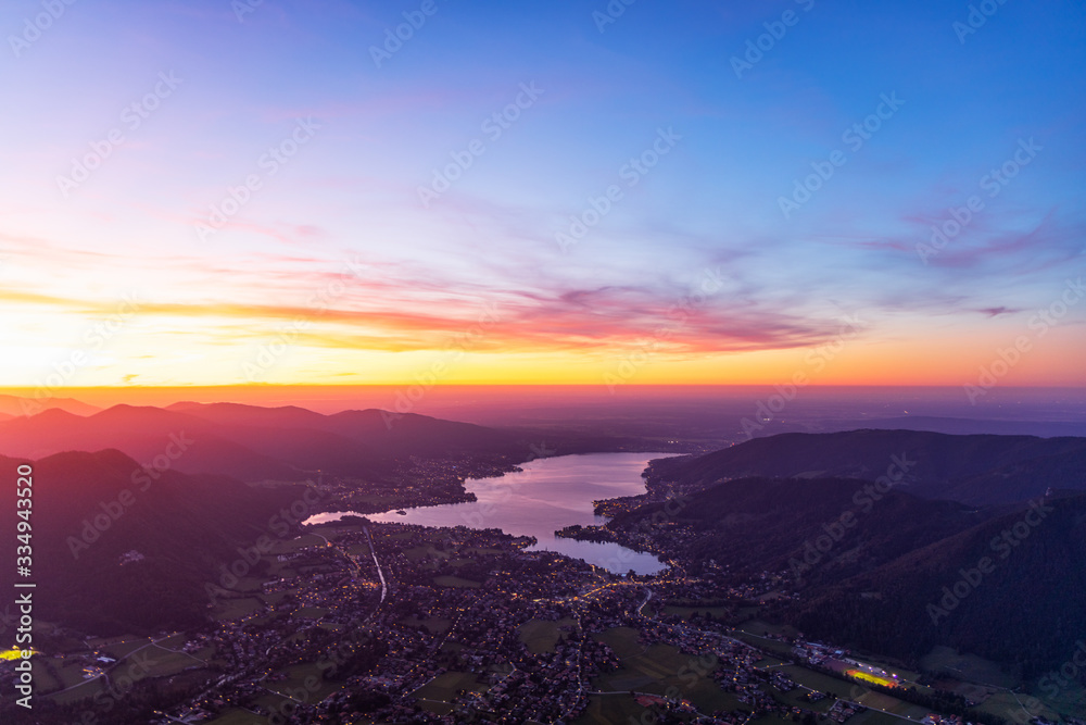 Fototapeta premium Majestic Lakes - Tegernsee