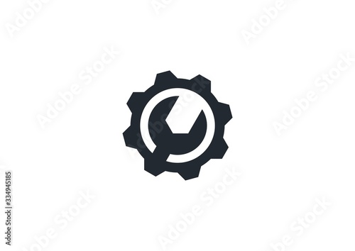 Online application icons for vehicle engine repairs. Making consumers easier in finding the mechanic to repair the faulty machine.