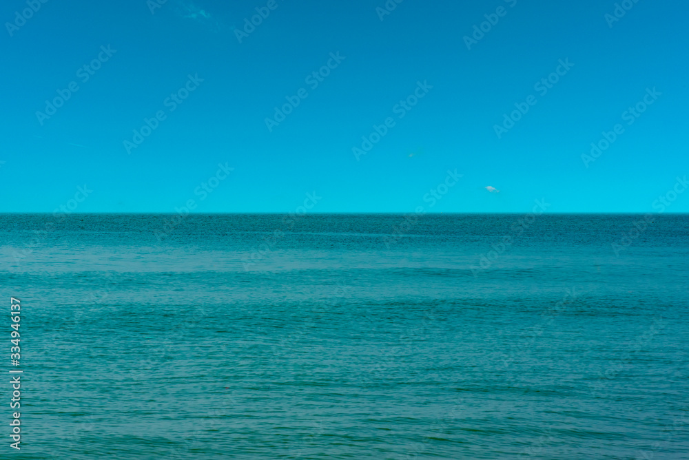 Blue sea water with  for background, nature background concept