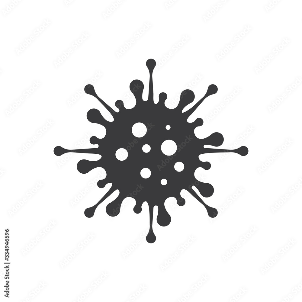 virus and bacteria icon vector illustration design virus and bacteria icon vector illustration design