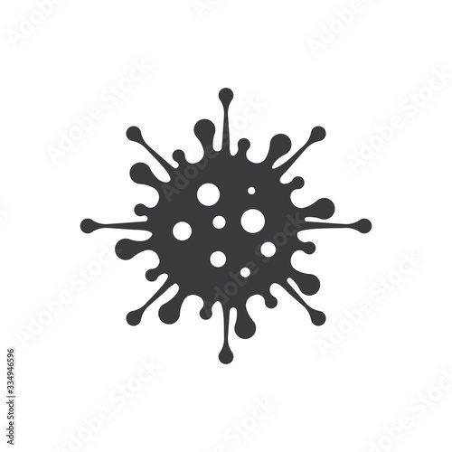 virus and bacteria icon vector illustration design