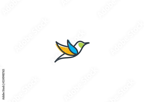 Animated Bird logo