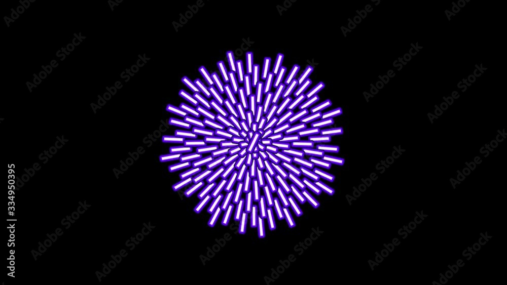 Abstract CGI motion background with expanding colored geometric shapes like stylized flower, star or blossom. (Full HD 1920x1989 30 fps). Abstract CGI motion background with expanding colored geometric shapes like stylized flower, star or blossom. (Full HD 1920x1989 30 fps).