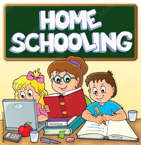 Home schooling theme image 3