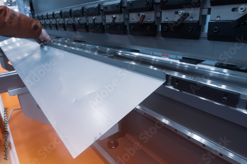 Industrial sheet metal processing equipment