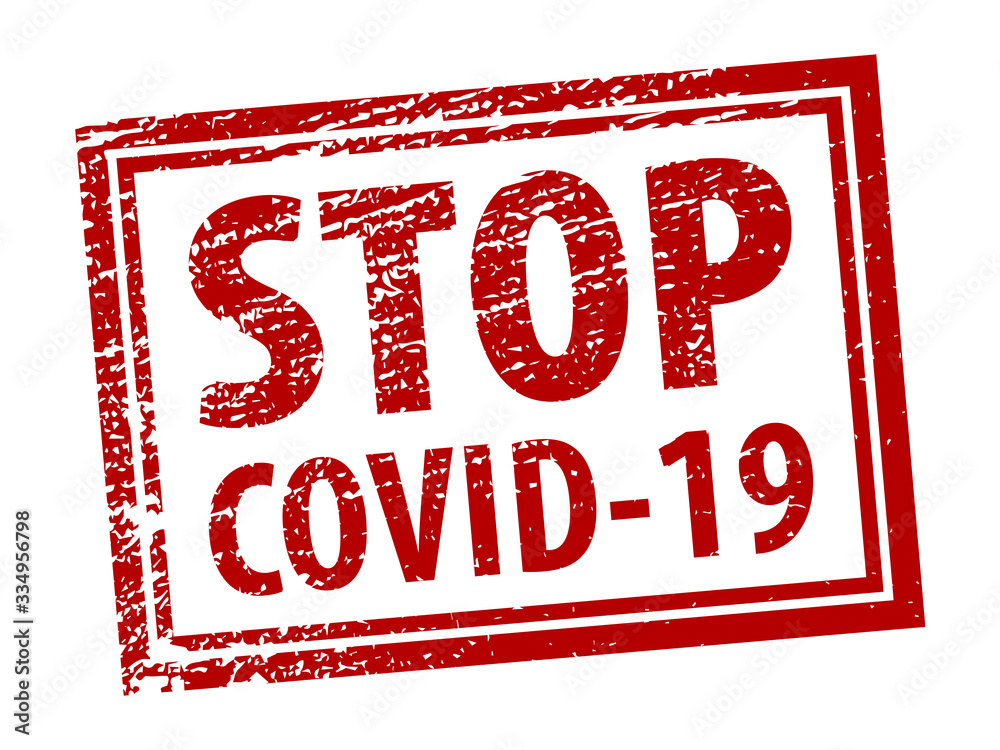 STOP COVID-19 grunge rubber rectangle stamp on white background. Red vector rectangle textured seal stamp with STOP COVID-19 text inside rectangle. Stock vector. EPS10. STOP COVID-19 grunge rubber rectangle stamp on white background. Red vector rectangle textured seal stamp with STOP COVID-19 text inside rectangle. Stock vector. EPS10.
