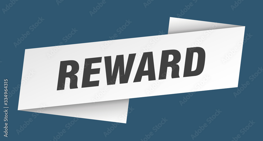 reward banner template. reward ribbon label sign reward banner template. reward ribbon label sign