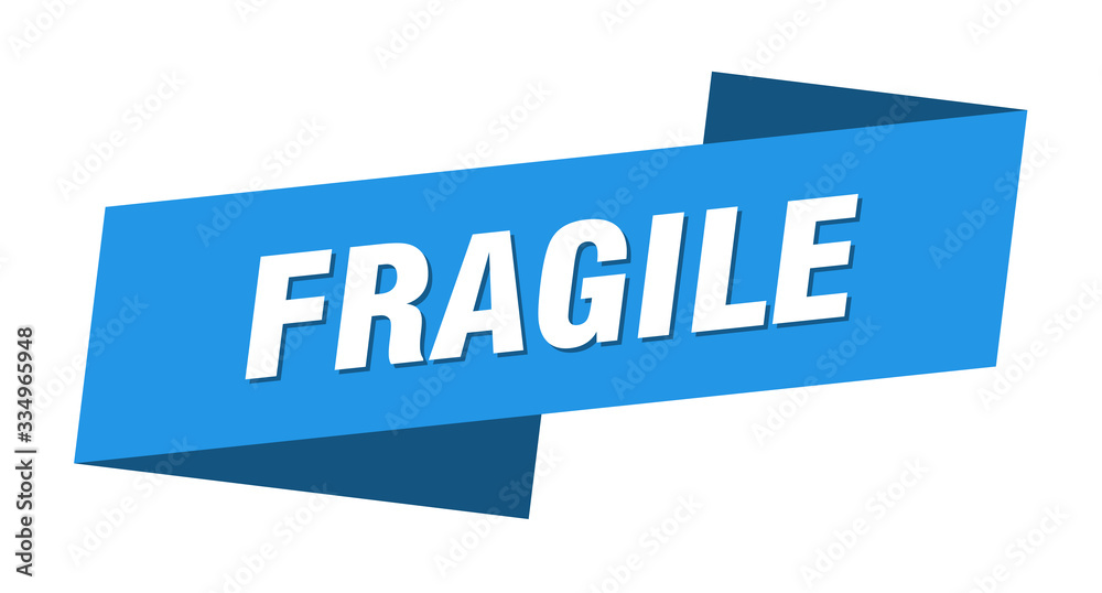 fragile banner template. fragile ribbon label sign fragile banner template. fragile ribbon label sign