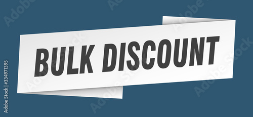 bulk discount banner template. bulk discount ribbon label sign