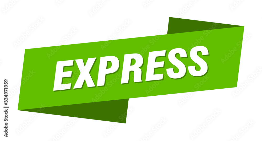 express banner template. express ribbon label sign express banner template. express ribbon label sign