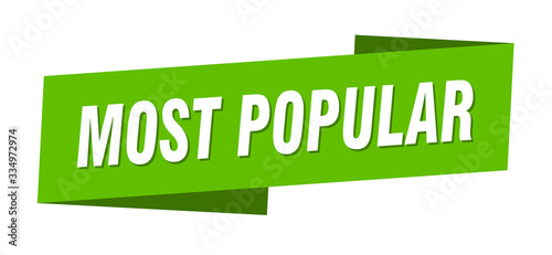 most popular banner template. most popular ribbon label sign