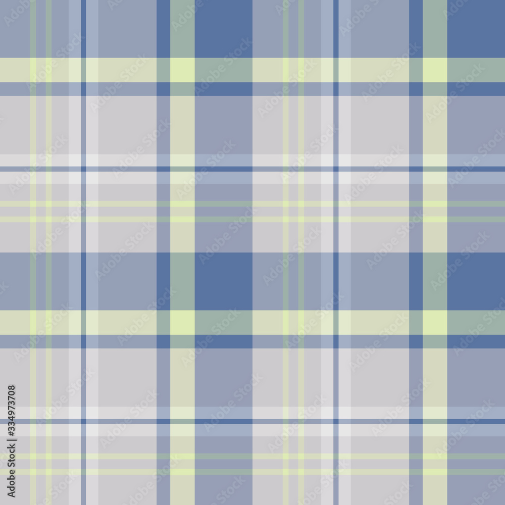 Seamless pattern in fascinating gray, discreet dark blue and light lime green colors for plaid, fabric, textile, clothes, tablecloth and other things. Vector image. Seamless pattern in fascinating gray, discreet dark blue and light lime green colors for plaid, fabric, textile, clothes, tablecloth and other things. Vector image.