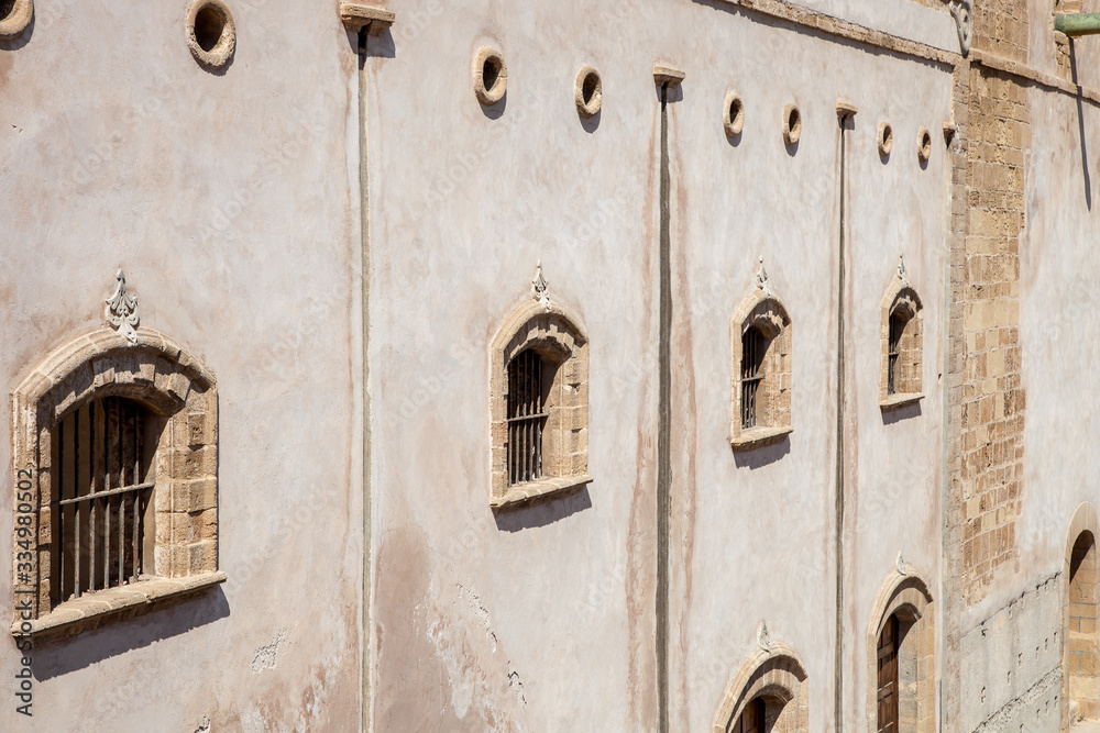 authentic doors and Windows of Moroccan facades authentic doors and Windows of Moroccan facades