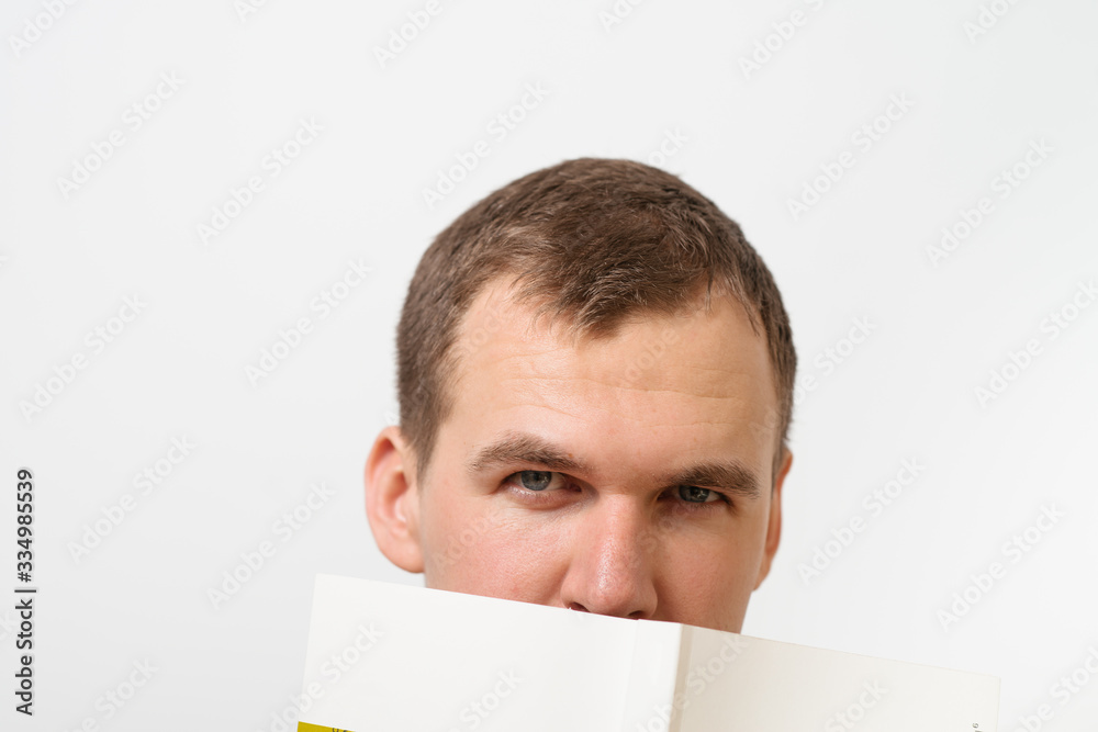 The man with a book The man with a book