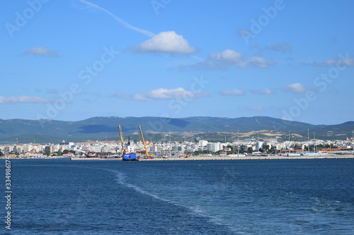Coast line at Alexandroupolis Greece
