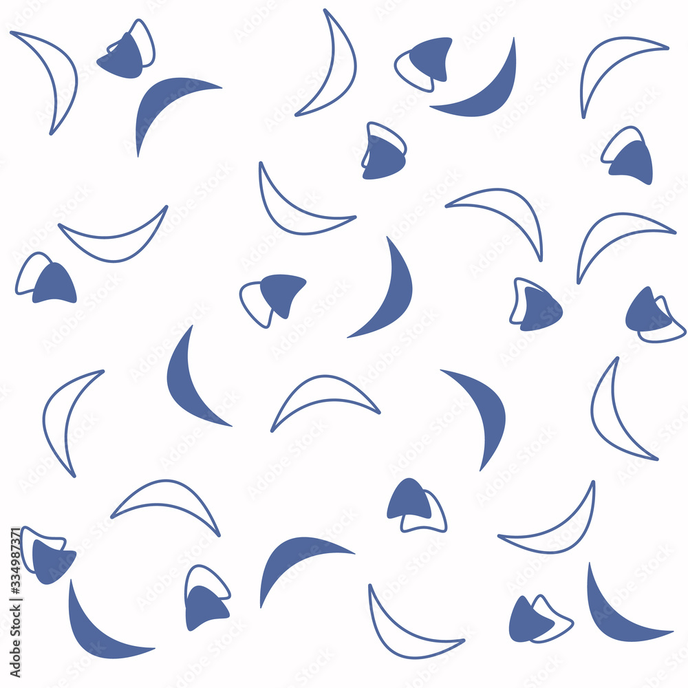 Obraz premium Set of ornamental vector seamless patterns. Endless texture for wallpaper, pattern fills, web page background, surface textures. Modern design ornament with waves, floral theme, moroccan design