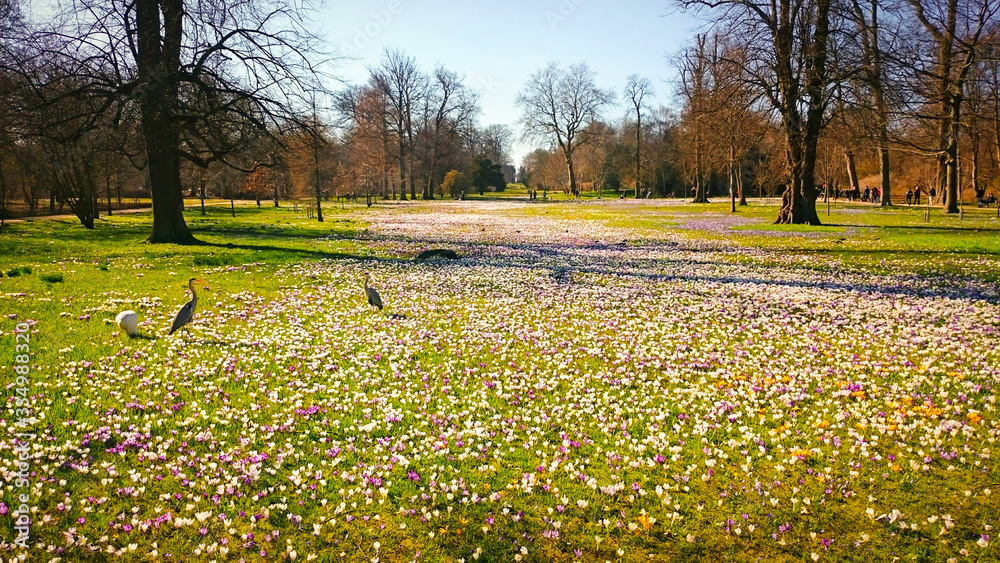 Obraz premium Sondermarken Frederiksberg Park in Copenhagen, Denmark