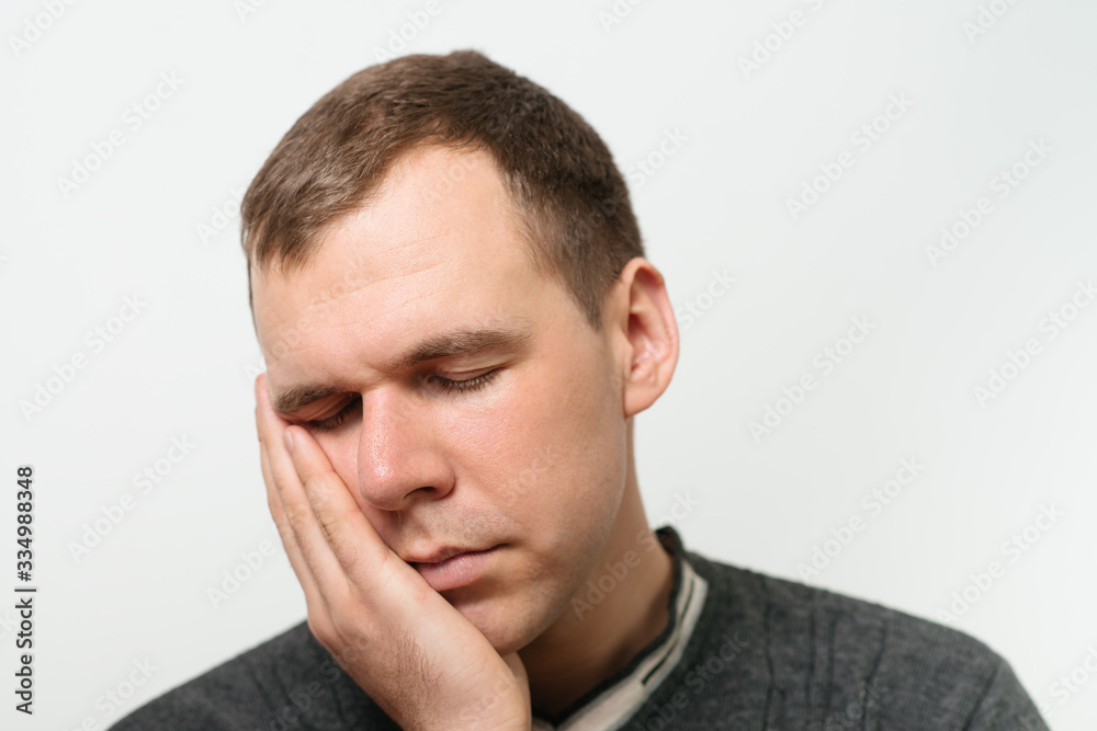 Fototapeta premium Sleep. Man