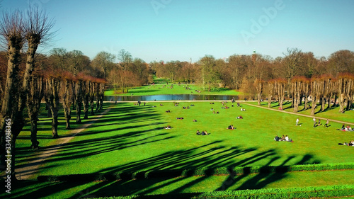 Sondermarken Frederiksberg Park in Copenhagen, Denmark