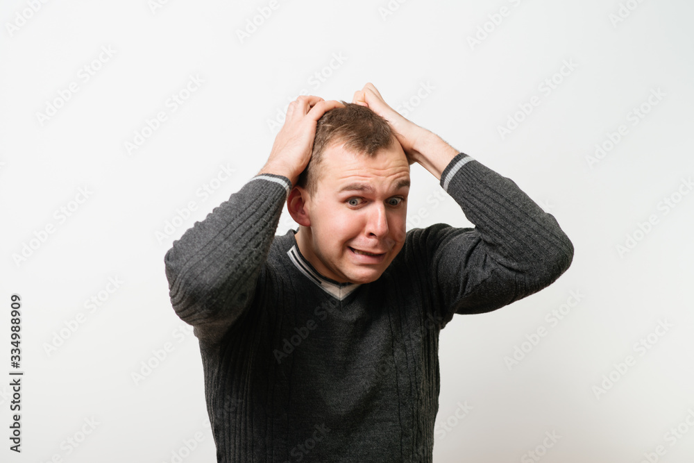 Shocked man Shocked man