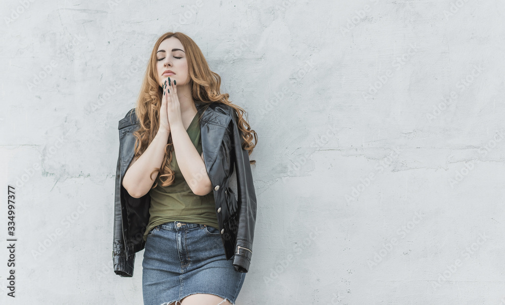 Depression and sadness, young woman in blue mood, negative emotion, stress Depression and sadness, young woman in blue mood, negative emotion, stress
