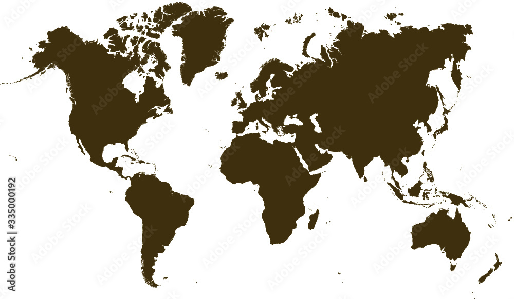 World Map Vector Illustration World Map Vector Illustration