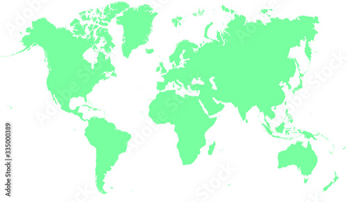 World Map Vector Illustration