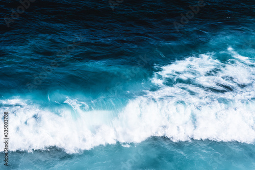 Blue and Green ocean wave 