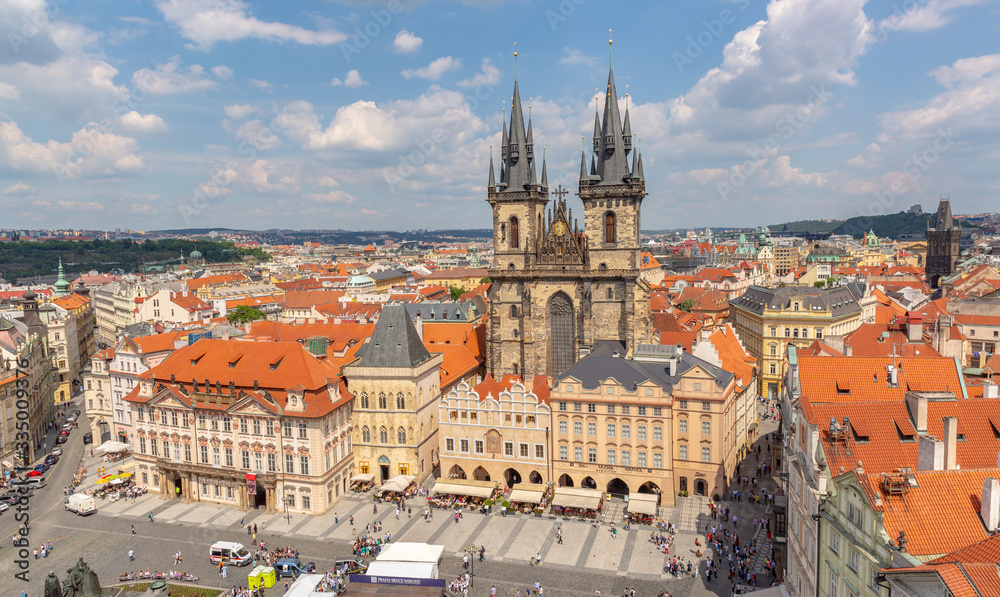 Old Town Square in Prague	