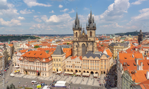 Old Town Square in Prague 