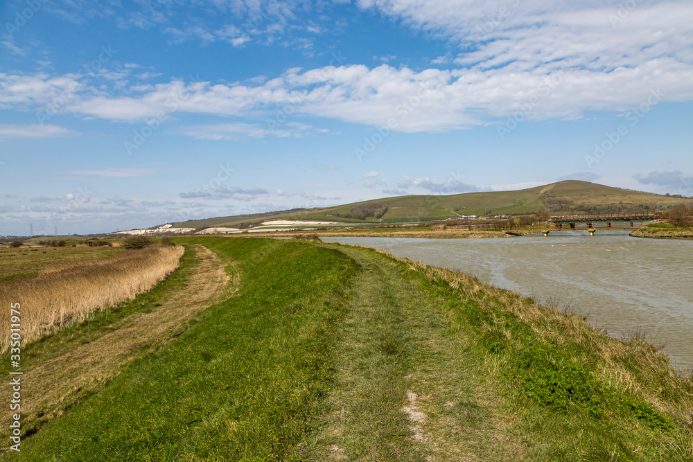 Along the River Ouse near Lewes Along the River Ouse near Lewes