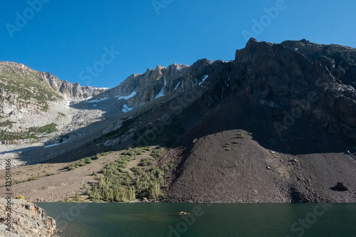 mountains at Yoesmite national park, with glacier