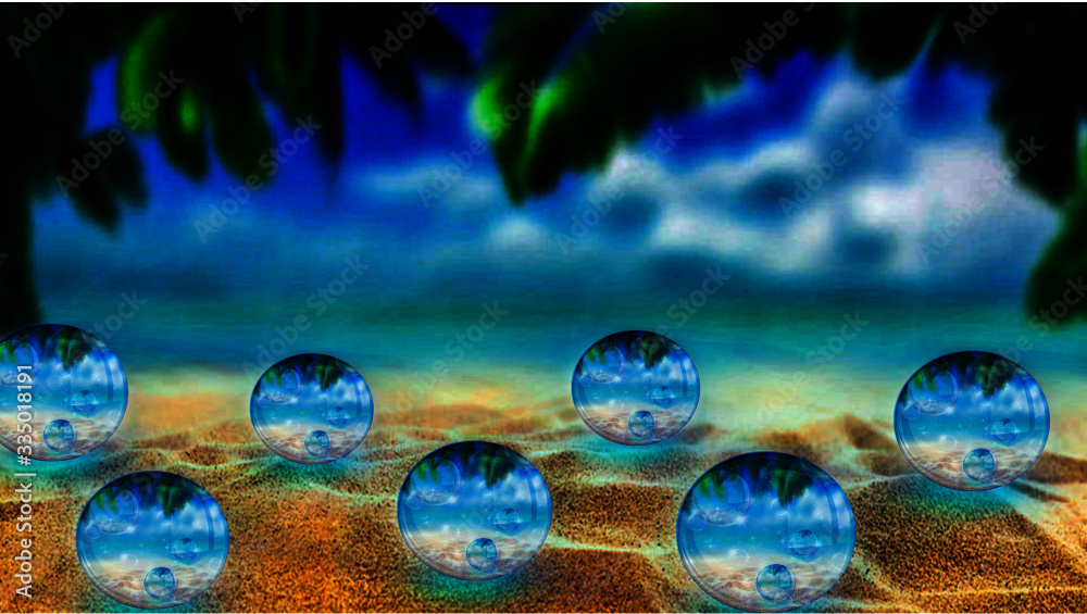Bolas de vidro