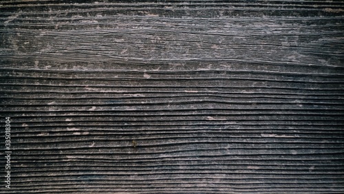 Macro close up detailed of old dark wood texture abstract background.