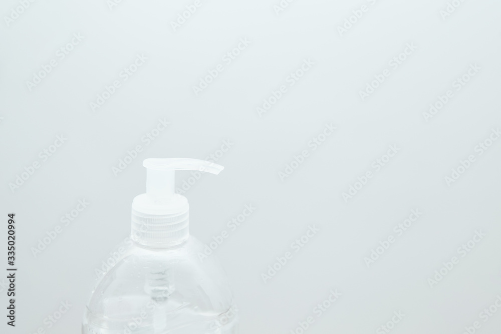 Hand sanitizer gel against Coronavirus Hand sanitizer gel against Coronavirus