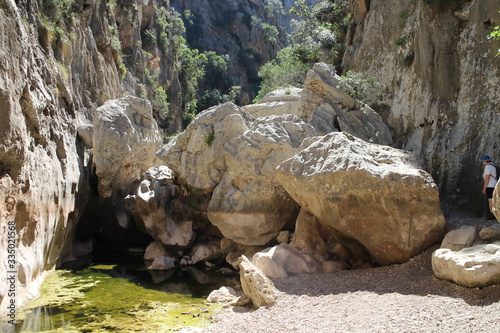 Canyon Torrent de Pareis, Mallorca, Spain
