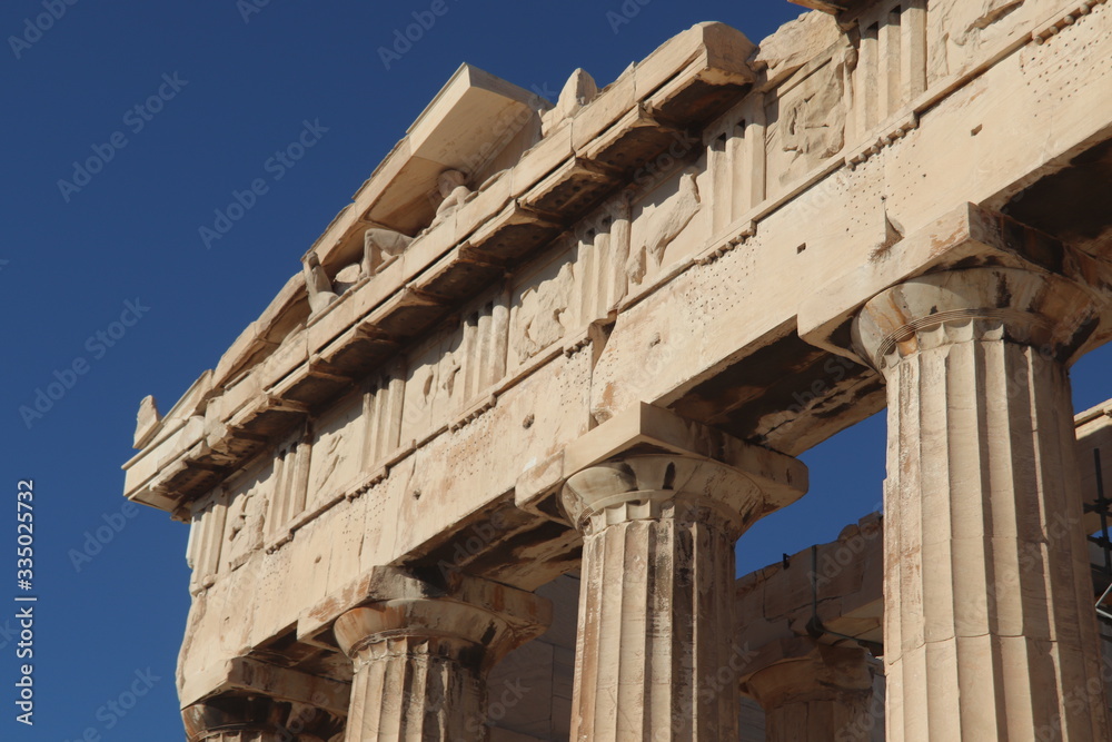 Detail du Parthenon