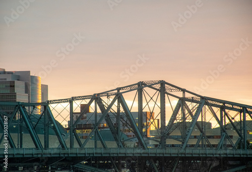 alexandia bridge at sunset © Claude