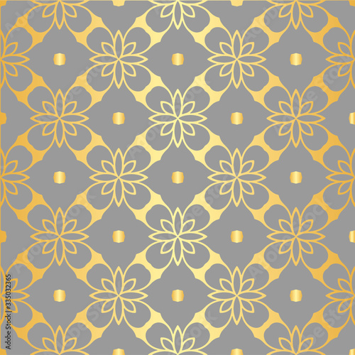 Art deco gold color pattern, luxury texture