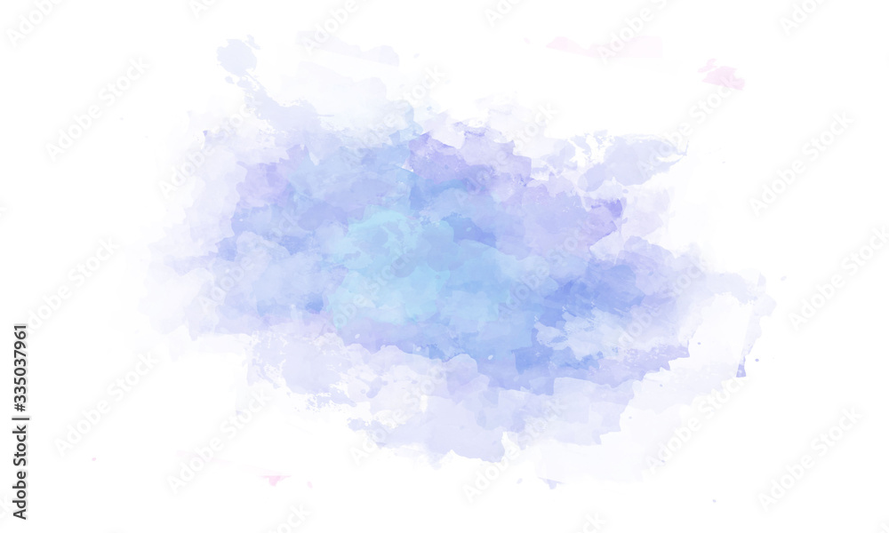 Abstract spots on a white background. Colored spots on paper. Abstract spots on a white background. Colored spots on paper.